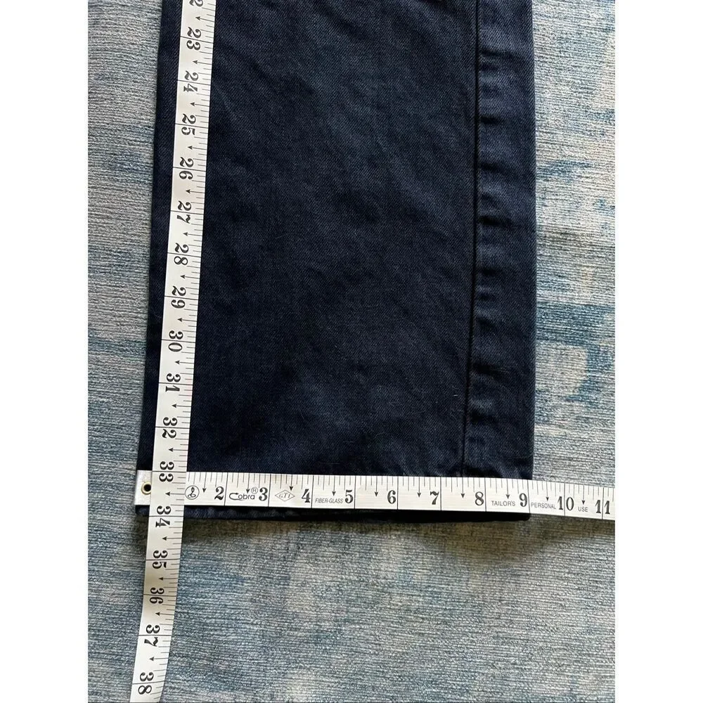 Tommy Hilfiger Dark Blue Wash 100% Cotton Boot Cut Jeans 31 x 34